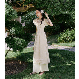 Olv - quần cream culottes