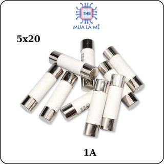 Cầu chì sứ 1a 250v kích cỡ 5x20mm.
