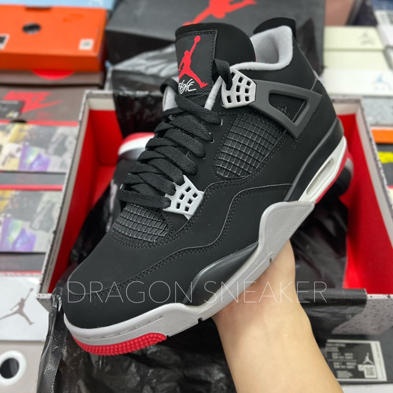 Giày Air Jordan 4 Retro " Bred" | Bản cao cấp