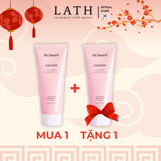 Dung dịch vệ sinh phụ nữ  Dr.Smart Sakura Làm Dịu Da, Giúp chống Khuẩn, Cân Bằng Độ pH Vùng Kín  200ml