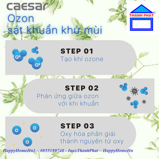 Caesar - Máy Tạo Ozon sát khuẩn Caesar A610OZ, chính hãng