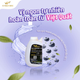 Syrup Việt Quất Wings