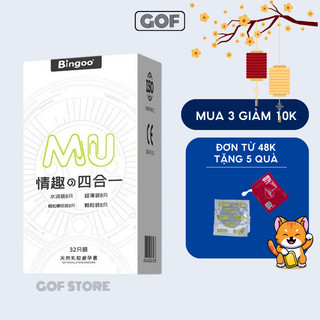 Bao cao su trơn Bingoo giá rẻ bcs dòng gia đình dùng nhà nghỉ khách sạn - Gof Store