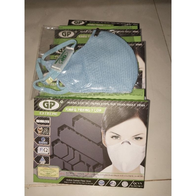 Khẩu trang  GP EXTREME HOÀNG THANH 7 lớp màng lọc ACF