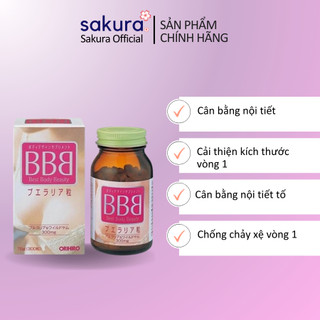 Viên uống BBB Best Beauty Body Orihiro 300 viên/hộp - Sakura Store Official