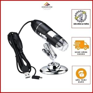 Kính hiển vi 1600x cắm cổng USB có đèn, dùng trong ngành y tế,ngành giáo dục,ngành công nghiệp