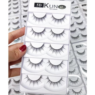 Mi chồn 5D KUN 5 đôi MÃ 5D 07 loại xịn không cộm mắt