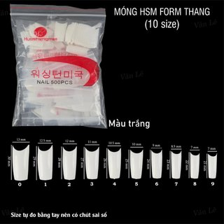 Móng nối giả phom móng đẹp chất móng cứng