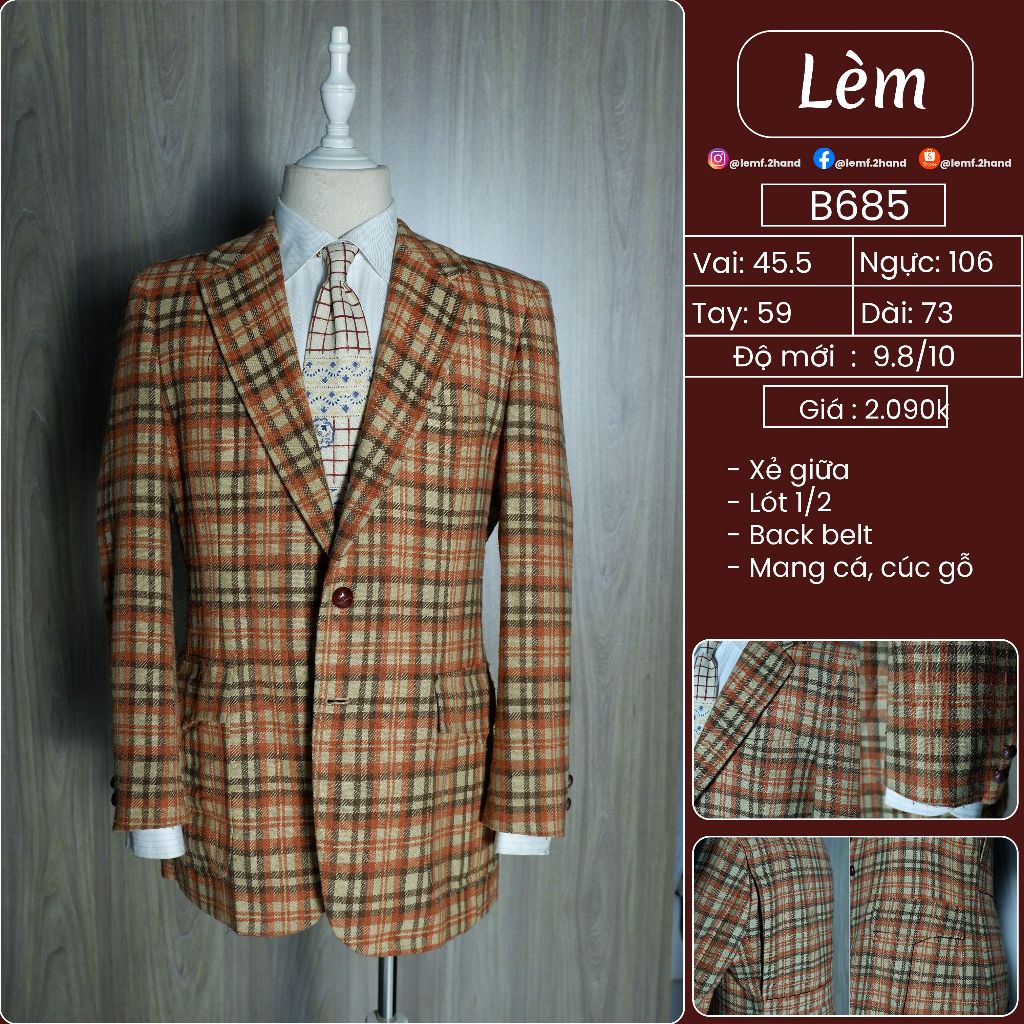 Brand, Bespoke, Blazer cao cấp đến từ các thương hiệu lớn