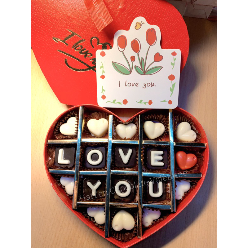 SOCOLA VALENTINE HỘP TIM 18 VIÊN