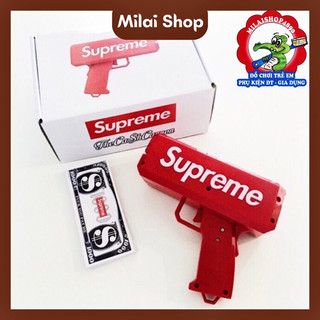 [CÓ VIDEO] Súng bắn tiền Supreme + 100 tờ tiền kèm theo