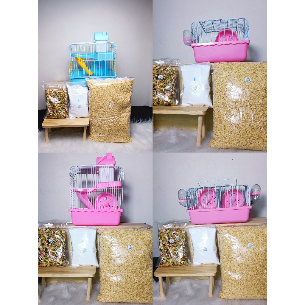 Combo lồng thức ăn cho Hamster