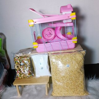 Combo lồng thức ăn cho Hamster