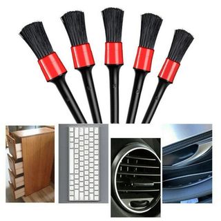 Bộ 5 Chổi Cọ Vệ Sinh Xe Ô Tô Đa Năng - Cọ Rửa Khoang Máy, Mâm Xe, Nội Thất tiện dụng, hiệu quả