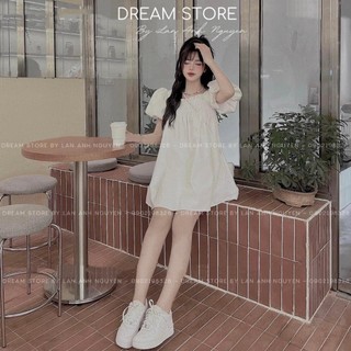 váy babydol thiết kế nhúm ngực xinh xắn AZ85