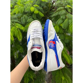 [TẶNG KÈM TẤT VÀ KHÂU ĐẾ MIỄN PHÍ - Size 39 - 45 ] Giày đá bóng MIZUNO MORELIA NEO TF - TRẮNG XANH