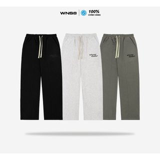 Wns logo pant - quần dài nỉ hàn form unisex chính hãng local brand wns