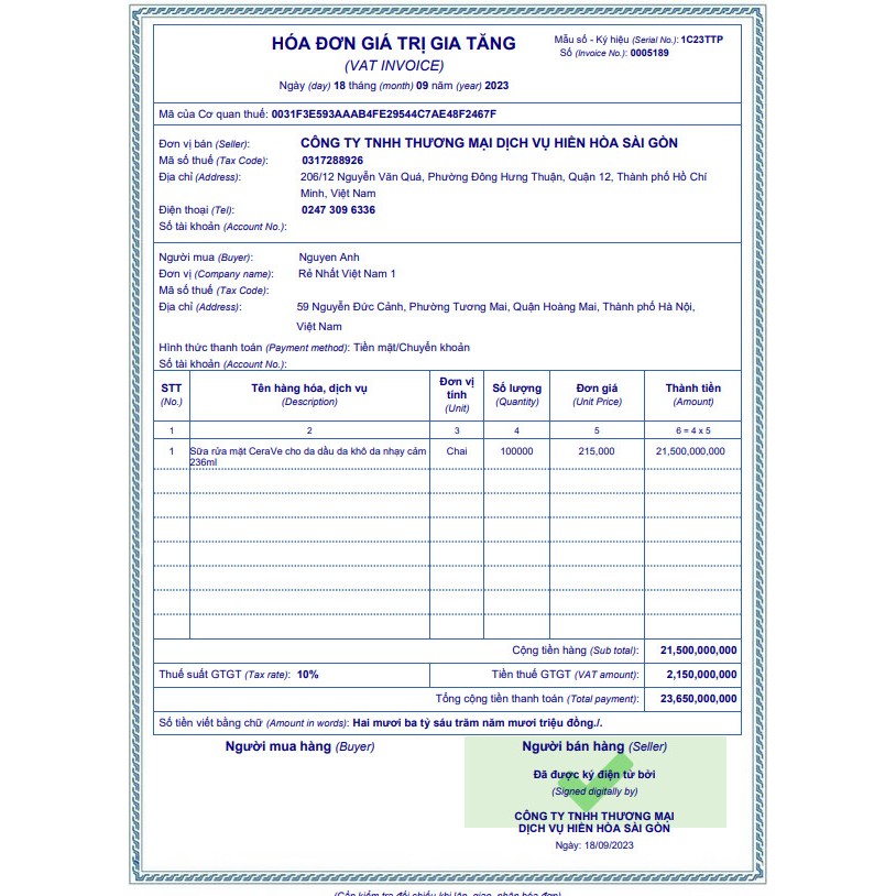 Dưỡng ẩm Hydrating Hyaluronic Acid Serum 30ml