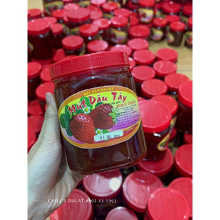 Mứt dâu tây loại ngon - chill's dalat - đặc sản đà lạt