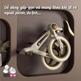 Umoo xe thăng bằng gấp gọn cho bé