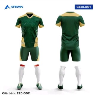 BỘ QUẦN ÁO BÓNG ĐÁ KAIWIN - GEOLOGY ( HỖ TRỢ IN ẤN)