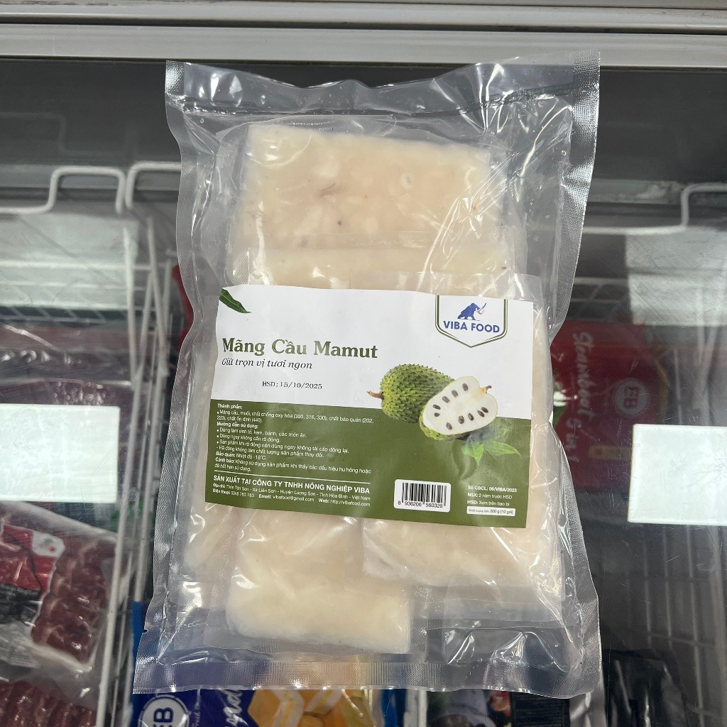 Mãng cầu Mamut cấp đông (Gói 1kg/10 cốt) [HN giao Hoả tốc] - Ảnh 5