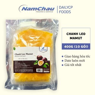 Chanh leo Mamut cấp đông gói 400gr không hạt - trái cây đông lạnh Viba cao cấp [HN giao hoả tốc]