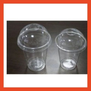 Ly nhựa pet 360 ml - 500 ml có kèm nắp cầu - Lốc 50 ly và nắp