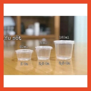 Chén chấm có nắp - 2 oz