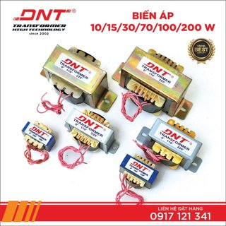 BIẾN ÁP,ĐỔI NGUỒN DNT 100W GẮN TRONG