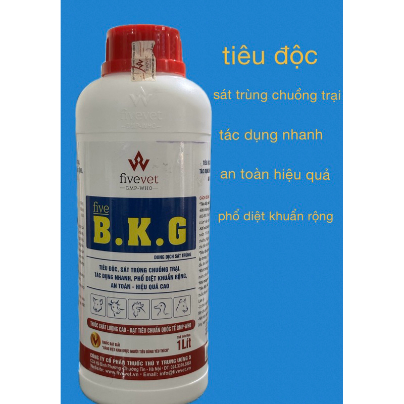 tiêu độc sát trùng chai 1 lít