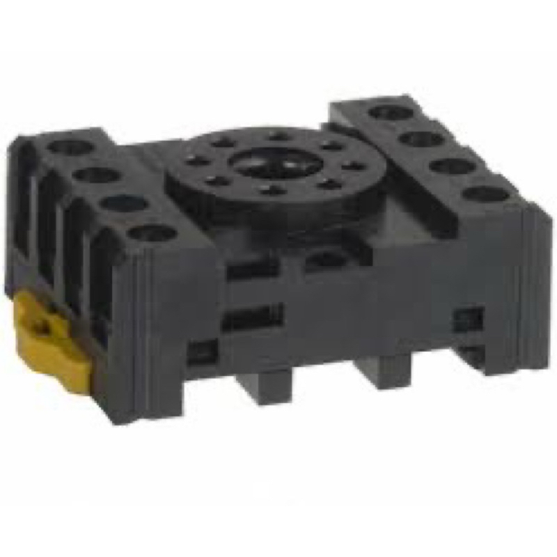 đế relay 8 chân tròn