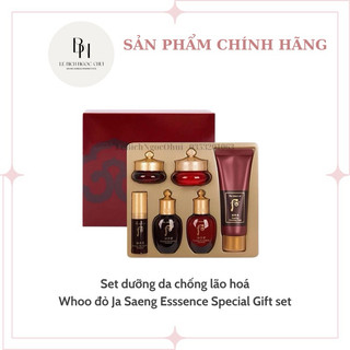 Set Dưỡng Da Whoo Đỏ Chống Lão Hóa - Ja Saeng Esssence Special Gift set