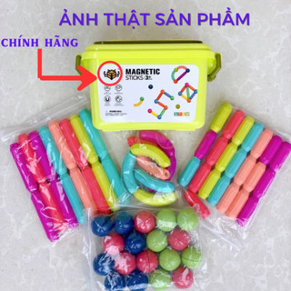  Ghép Hình Nam Châm Đồ Chơi Thông Minh An Toàn Cho Bé Sáng Tạo