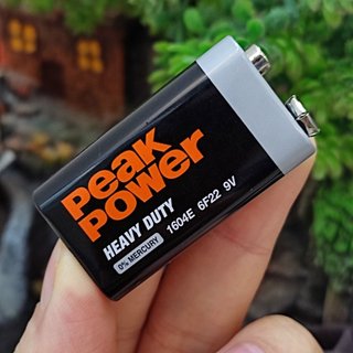 Pin 9V loại xịn, pin vuông, pin micro Peak Power