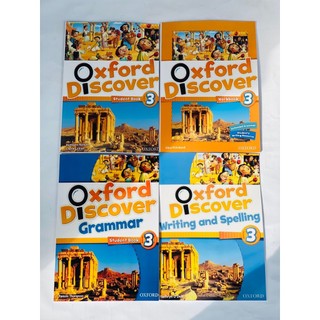 Oxford Discover 3 bộ 4 cuốn