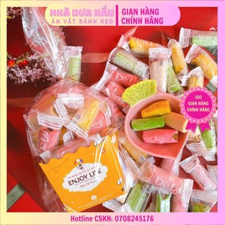 Kẹo kéo đậu phộng/ kẹo DỒI LẠC tuổi thơ sắc màu hàng Cty VN gói 350gam