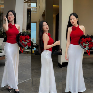 Chân váy lụa đuôi cá nhẹ tbb by thaobibi