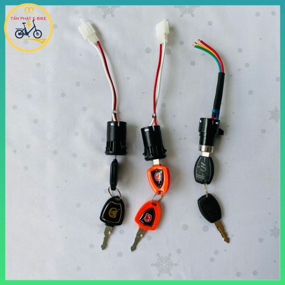 Ổ khóa Xe Đạp Điện Phổ Thông Loại Xe Hai Yên Asama, Sonsu, Hitasa,Osakar