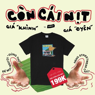 CCN - Áo thun BLACKSHEEPS Tay Ngắn Màu Đen STILL ALIVE Traditional Fit Tee - BLACK