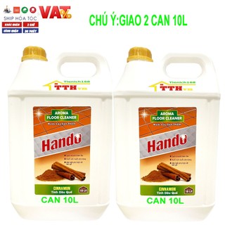  Nước thơm lau sàn nhà Hando can 20L  Hương quế    GIAO 2 CAN 10L  