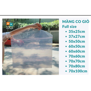 Màng co nhiệt cho giỏ quà tết