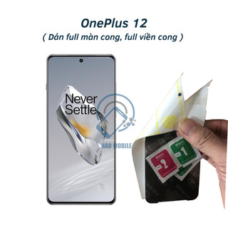 Dán PPF cho OnePlus 12 dán full màn cong