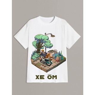 Áo thun unisex nhớ lại Hà Nội những ngày đã cũ