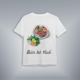 Áo thun unisex ẩm thực Việt Nam