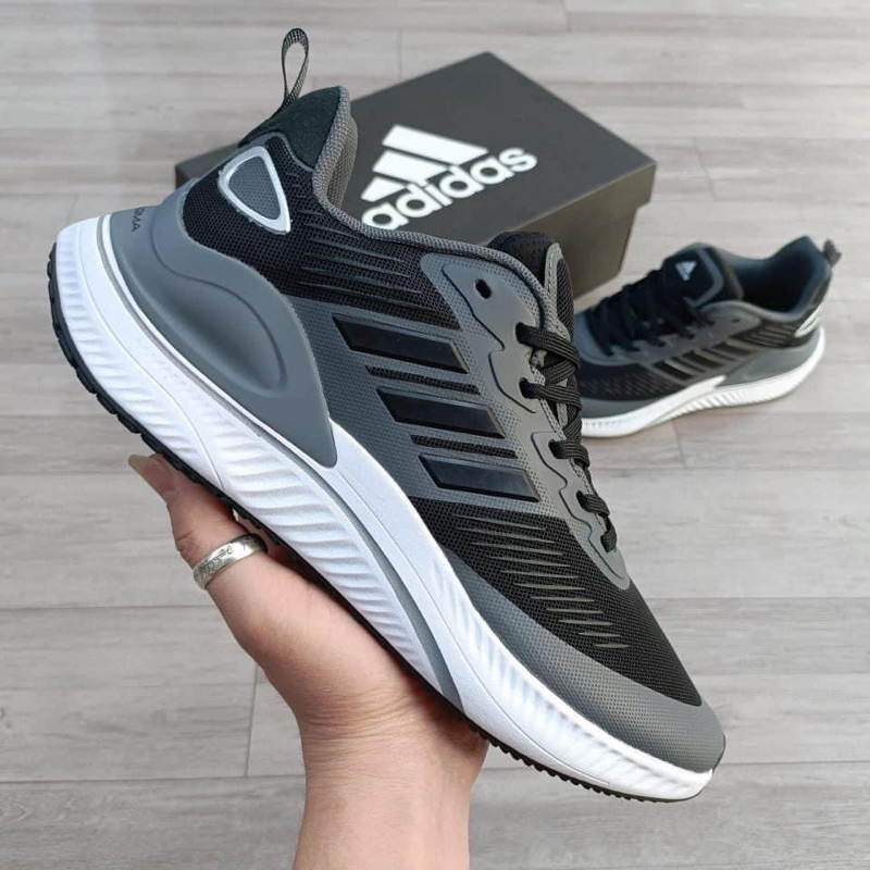 Giày thể Thao Alphabounce alphamagma Trắng Đen Xám nam nữ