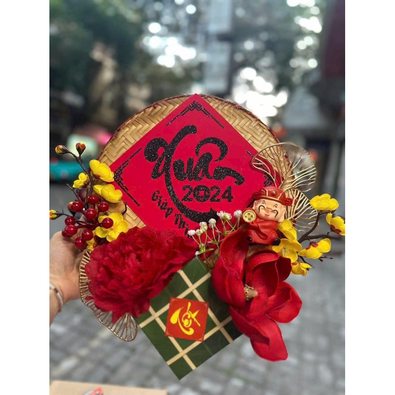 Cành rẻ quạt đồng 3 nhánh