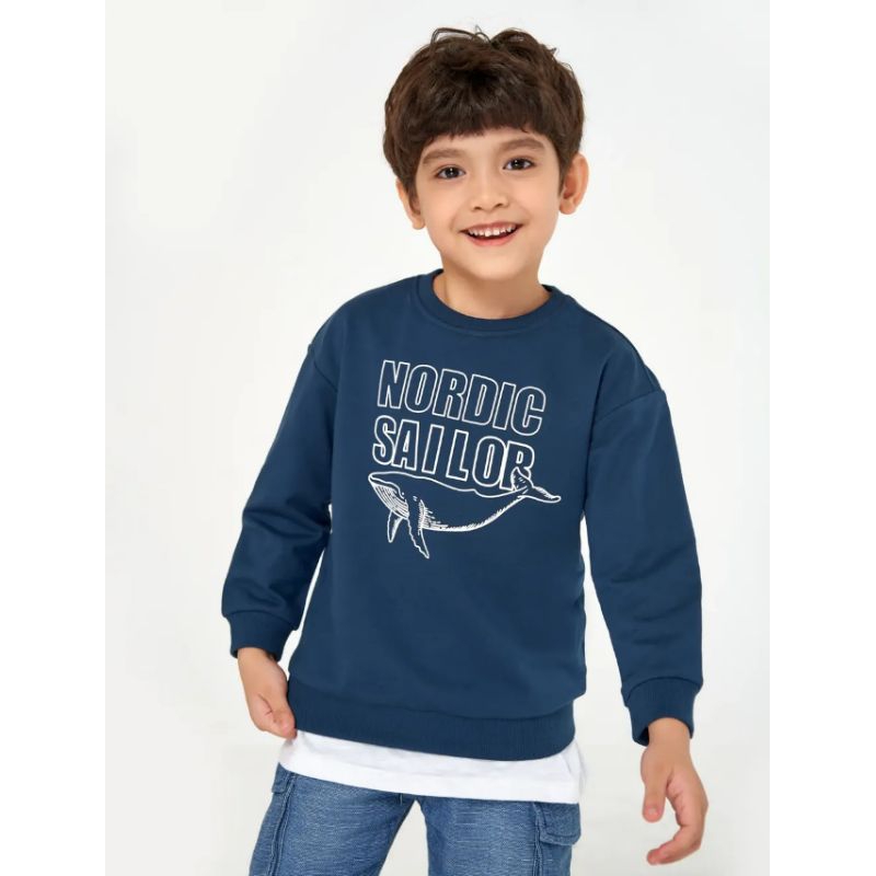 Áo nỉ bé trai Canifa