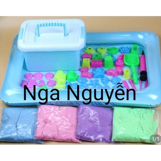 combo 3 kí cát +phao+muỗng +3 bộ khuôn có hộp
