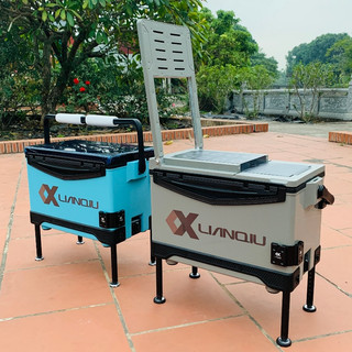 Thùng câu đài lianqiu 256 32l cao cấp đầy đủ phụ kiện
